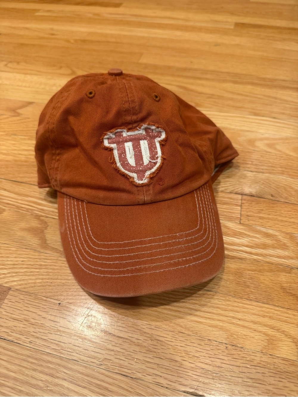 Rust Orange Texas University College Vault Baseball Hat